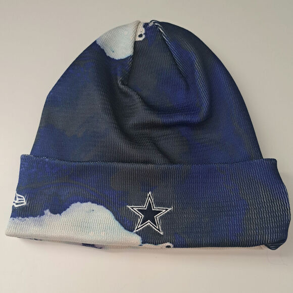 New Era NFL Dallas Cowboys 2022 Sideline Ink Knit Beanie One Size - Picture 2 of 6